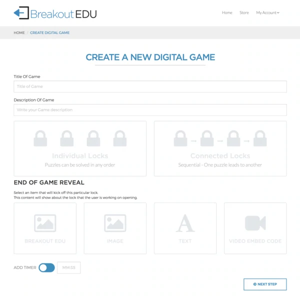 Original BreakoutEDU brand application.