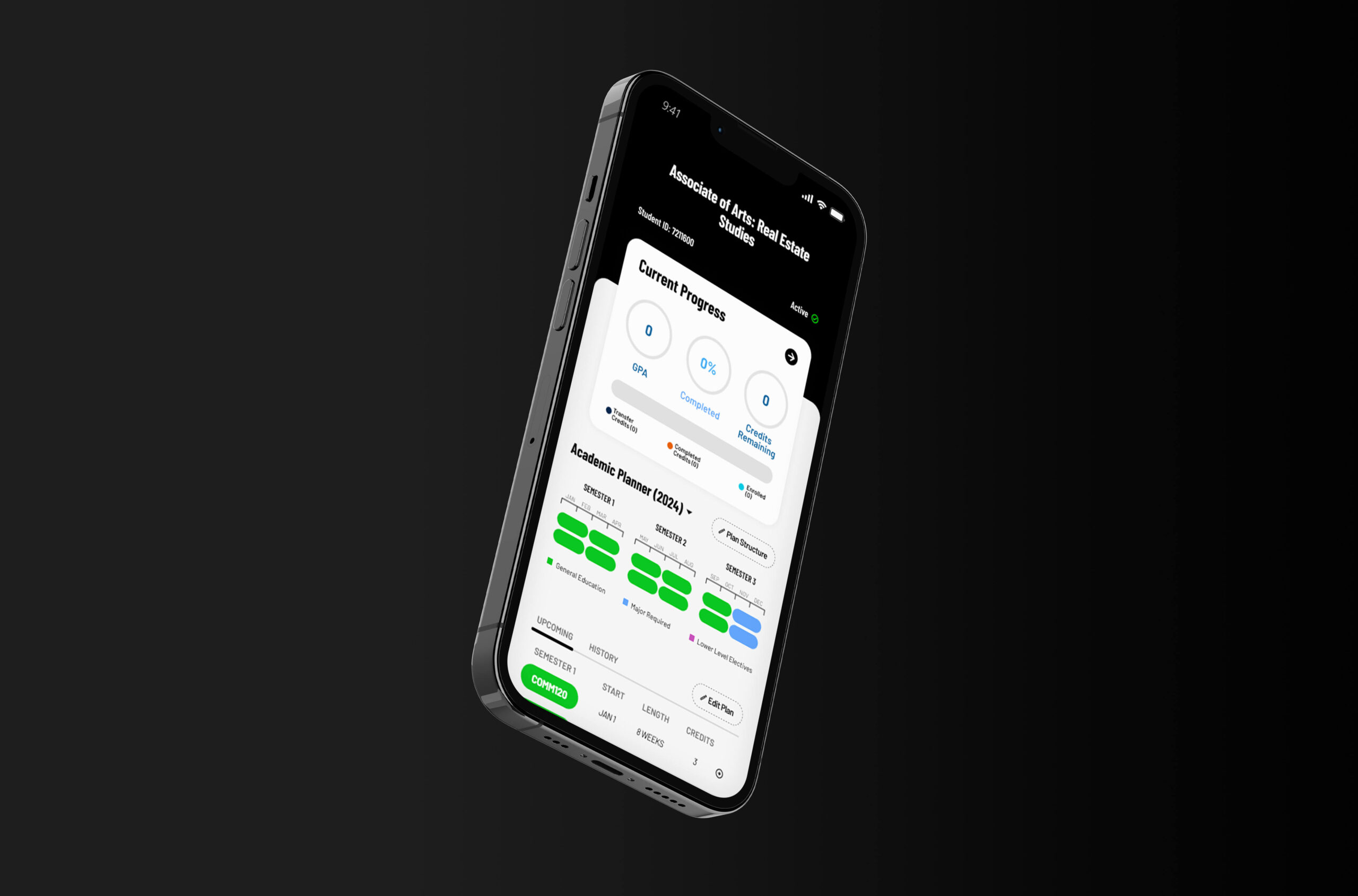 MyAPU app screens in context.